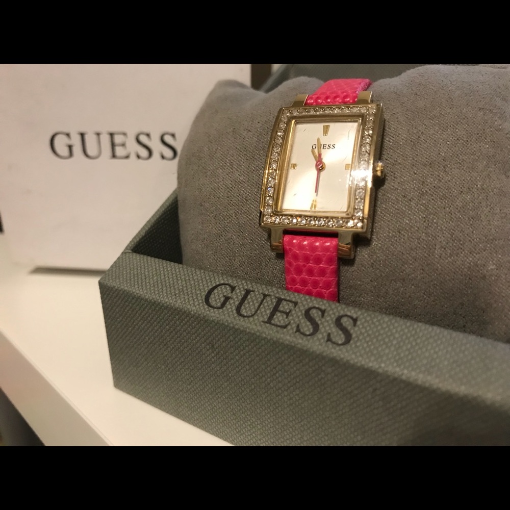 Guess Pink Watch